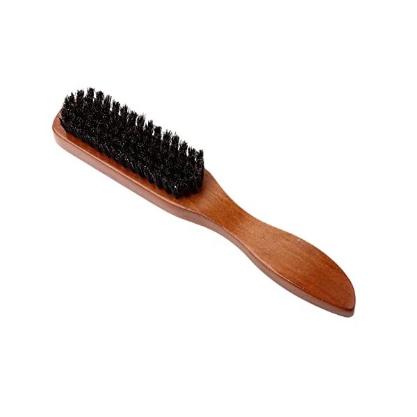 Blaireau de rasage Brosse à cheveux manche en bois coiffure homme barbe beauté outil brosse rasage du visage professionnel po