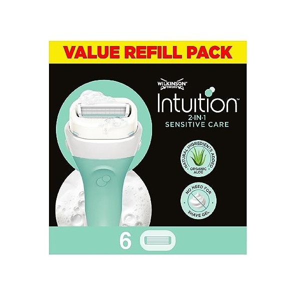 Wilkinson Sword - Intuition Sensitive Care - pack de lames x6