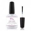 Top Coat Professionnel 12 ml pour vernis à ongle brillant à séchage rapide de 12 ml - Le vernis à ongles fixe scelle et protè