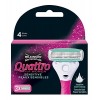 Lames de rasoir Wilkinson Quattro pour Femmes - Pack de 3