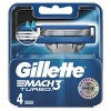 Gillette Mach3 Turbo Pack de 4 Lames, lEmballage peut Varier 