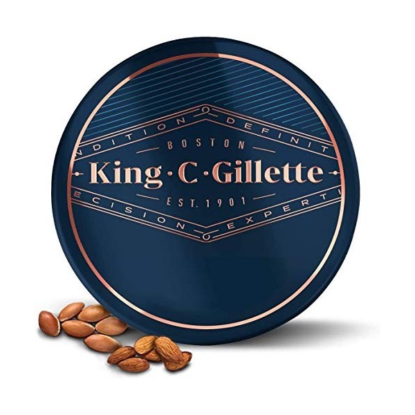 King C.Gillette Lames de rasoir pour homme pour le cou, 3 lames de rechange – 20 g