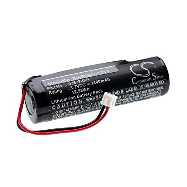 vhbw Batterie Compatible avec Wahl Cordless Magic Clip, Designer, Senior Cordless Rasoir Tondeuse électrique 3400mAh, 3,7V, 