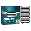 Gillette Intimate Lames De Rasoir, 4 Recharges De Lames De Rasoir, Douces Et Faciles A Utiliser, Testées Dermatologiquement, 