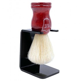Parker Safety Razor Deluxe 100% sanglier Brosse à raser avec poignée en bois de rose - Brosse Support fourni