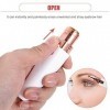 FOMIYES 1Pc Rouge À Lèvres Dame Rasoir Sourcils Rasoir Aisselles Tondeuse Bikini Shaper Machine À Sourcils Tondeuse Faciale R