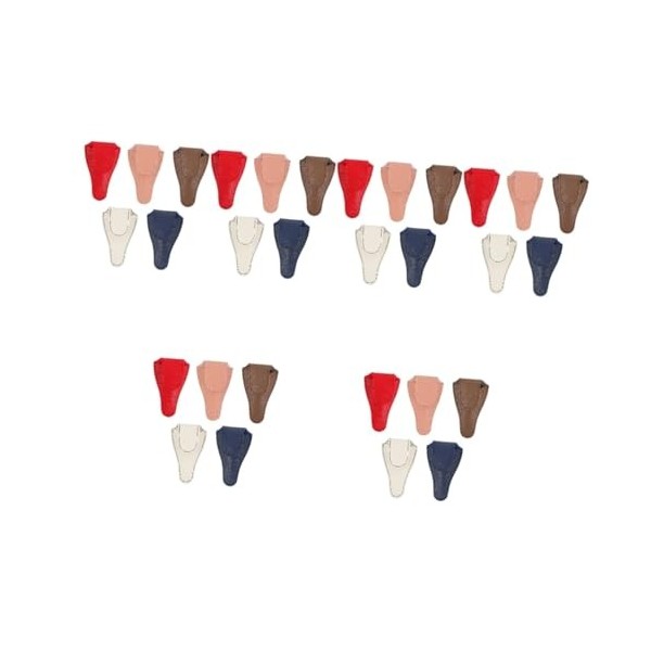 FRCOLOR 5 Pièces De Protection Pour Coupe-Ongles Pince À Cuticules Couverture Pince À Épiler Couverture Ciseaux De Broderie C