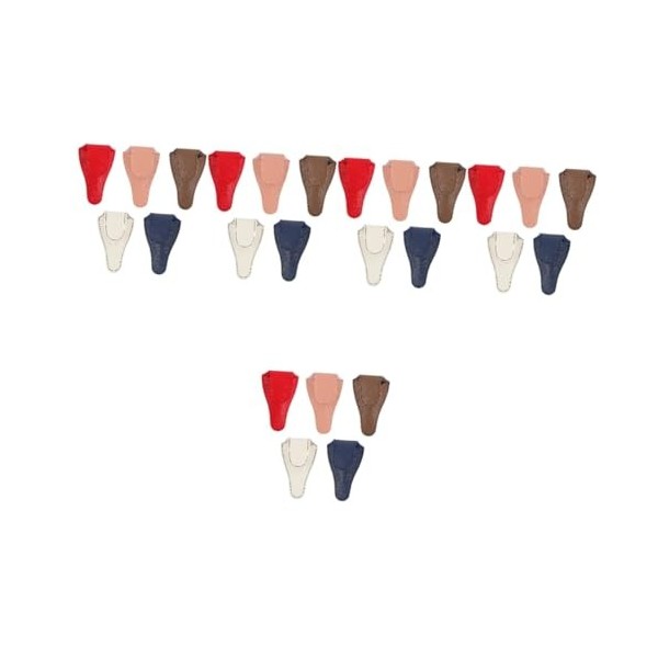 FRCOLOR 5 Pièces De Protection Pour Coupe-Ongles Pince À Cuticules Couverture Pince À Épiler Couverture Ciseaux De Broderie C