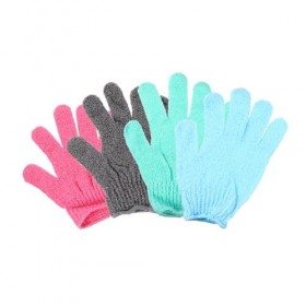 FRCOLOR Lot de 4 paires de gants pour frotter les serviettes de corps boue, serviettes de massage, poêle, casserole, gant de 