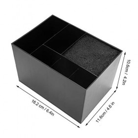 Boîte de Rangement pour Outils de Coiffure, Salon de Coiffure, Ciseaux, Peignes, Boîte de Rangement, Organisateur, Supports p