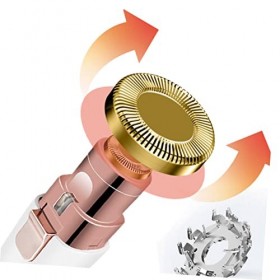 minkissy Plucker Rasoir électrique pour le visage pour femme Rasoir épilateur visage pour femme Rasoir à cheveux pour femme R