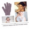 FRCOLOR 6 paires de gants de spa lavants pour le visage Gants dhumidification des mains Gant de bain Gant de brosse pour le 