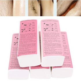 Bandes De Cire Dépilation Non Tissées, 500 Pièces, Rouleau De Papier Ciré Respectueux de la Peau, Pour Bras, Jambes, Aissell