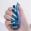 12 Colors Mirror Nail Polish Nail Shine DIY Metallic Nail Polish Half Mirror Effect Nail Polish Unpeelable Drawable 18ml