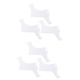 minkissy 6 Pcs Homme Costumes Pour Hommes Costume Dhomme Peigne À Pour Hommes Guide De Hommes Toilettage Règle Outil De Conc