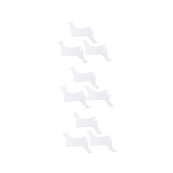 minkissy 6 Pcs Homme Costumes Pour Hommes Costume Dhomme Peigne À Pour Hommes Guide De Hommes Toilettage Règle Outil De Conc