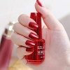 12 Colors Mirror Nail Polish Nail Shine DIY Metallic Nail Polish Half Mirror Effect Nail Polish Unpeelable Drawable 18ml