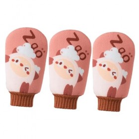 Beavorty 3 Pièces Gants De Fleur De Bain Gants De Bain Épurateur De Bain Pour Le Corps Gant De Luffa Dissolvant De Peau Morte