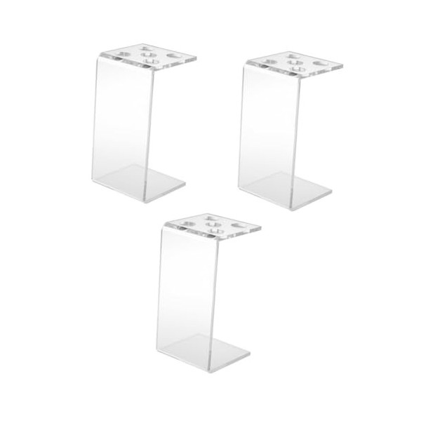 minkissy 2 Pcs Cheveux Décor Cheveux Taquineries Peigne Spa Décor Salon Ciseaux Cas Porte-Ciseaux Rack Ciseaux De Coiffure Ra