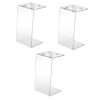 minkissy 2 Pcs Cheveux Décor Cheveux Taquineries Peigne Spa Décor Salon Ciseaux Cas Porte-Ciseaux Rack Ciseaux De Coiffure Ra