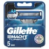 Gillette Mach3 Turbo Lames De Rasoir Pour Homme 5 Recharges