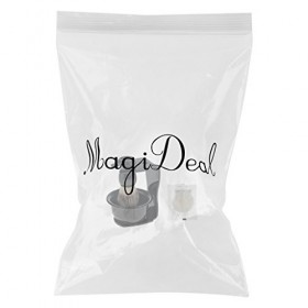 MagiDeal 4 en 1 Kit de Rasage Manuel Blaireau en Poils de Sanglier + Bol à Savon à Barbe + Support Stand de Brosse à Raser et