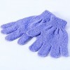 Gants Exfoliants de Double Face Gants de Corps Gant de Gommage Gants Scrubs pour Douche, 6 Couleurs