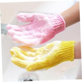 FRCOLOR Lot de 20 gants exfoliants pour le corps Gants exfoliants pour le bain de douche Gants de bain en polyester Accessoir