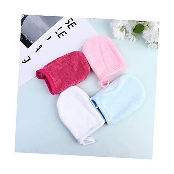 Beaupretty 9 Pièces De Gants De Gommage Pour Le Corps Nettoyant Pour Le Corps Tampon De Nettoyage Pour Le Visage Gants De Net