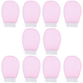 minkissy 5 Paires De Gants De Bain Exfoliant Pour Les Mains Pour Les Femmes Gants De Douche Exfoliants Gant De Lavage De Douc