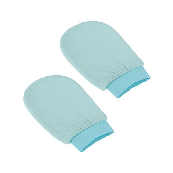 Lot de 4 gants de bain en maille - Éponges naturelles - Éponge de bain naturelle - Gant de bain - Éponge de bain - Gants de d