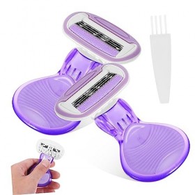 MERRYHAPY 2 Pièces Rasoir Pour Femmes Rasoirs Jetables Pour Femmes Tondeuse à Femme Rasoir Manuel Femme Rasoirs Pour Le Rasag