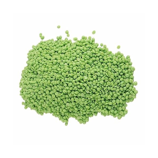 Liddy 500 G de Grains de Cire Dure Indolores, Perles de Cire pour épilation du Corps des Femmes pour une Peau Plus Lisse, Fac