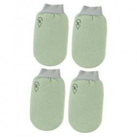 POPETPOP 4 Pièces Gants De Bain Double Face Gant De Lavage du Corps Gant De Douche De Bain Gant De Gommage Coréen Gant De Bai