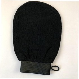 8 Pcs Gants De Bain Serviettes De Bain Noires Serviettes De Corps Épurateurs De Visage Gant De Bain Gants De Lavage De Bain G