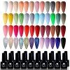 Lot Vernis Semi Permanent à Ongle [Choisir 6 Couleurs] Nail Art Débutants Kit Manucure Vernis à Ongles Vernis Gel UV LED Nail