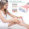 Rasoir électrique pour femme | Rasoir électrique pour cheveux Lady Razors | Rasoir électrique portable 4 en 1 pour femme pour