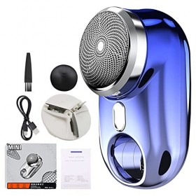 Rasoir électrique Portable Mini-shave éLectrique Portatif Utilisation Humide Et Sèche USB Mini-rasoir Portable Lavable Pour H