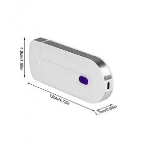 Epilateur Electrique Femme, Mini USB Rechargeable Épilateur Électrique, Epilateur Electrique Femme Sans Fil Épilateurs Et Acc