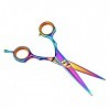 2pcs 5.5" Ciseaux de Coiffure Salon Ciseaux Amincissants Coiffeur outils