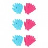 minkissy 12 Pcs Gants De Gommage De Bain Serviette Exfoliante De Douche Gant Exfoliant Pour Le Bain Corporel Gant Exfoliant G