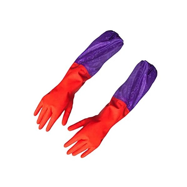 SOLUSTRE 3 Paires DÉmulsion Ménagère Allongent Les Gants De Nettoyage Vêtements Épaississent Les Gants Pour Laver Les Gants 