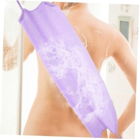 KOMBIUDA 4 Pièces Gant De Toilette Exfoliant Rondelle Arrière Dissolvant De Peaux Mortes Chiffon De Lavage Du Éponges Exfolia