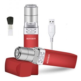 Rasoir Electrique pour Femme Rechargeable Flawless Epilateur, Portable Facial Hair Remover pour Bras, Aisselles, Ligne du Mai