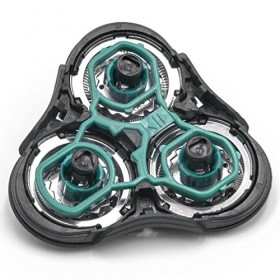 vhbw tête de rasoir compatible avec Philips RQ1131, RQ1140, RQ1141, RQ1145, RQ1150, RQ1150X, RQ1151, RQ1155, RQ1160, RQ1160CC