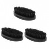 FOMIYES 3 Pièces Brosse De Coiffure Brosse À Barbe Pour Brosse À Barbe Chauffante Brosse En Poils De Sanglier Blaireaux Pour 