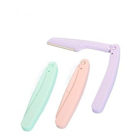NFEGSIYA Rasoirs à Sourcils 3 Pcs Taille à Sourcils Pliant Emile Razor Rasoir Blade Blade Eye Shaper Shaper Face Razor Razor 