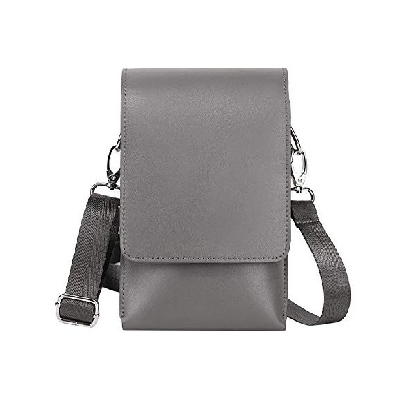 Ciseaux Pochette Étui En PU Professionnel chez Poche avec Réglable Ceinture 4 Amovible Ciseaux Pochettes pour Coiffeur - Gris