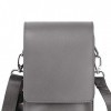 Ciseaux Pochette Étui En PU Professionnel chez Poche avec Réglable Ceinture 4 Amovible Ciseaux Pochettes pour Coiffeur - Gris