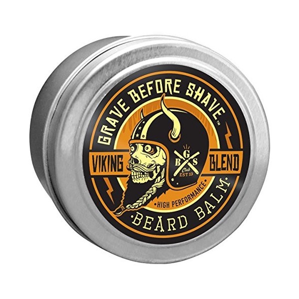 Grave Before Shave Viking Blend Beard Balm 2 ounce by Grave Before Shave